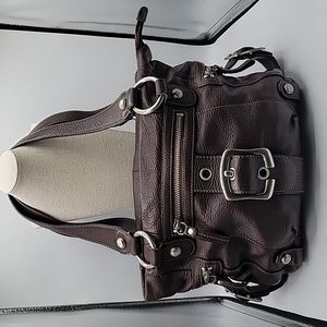 B MAKOWSKY Leather Hobo Bag